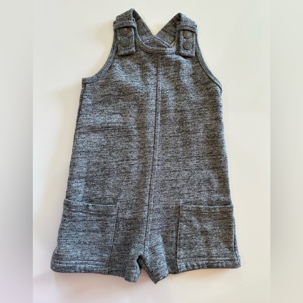 Fox Denim kids cotton-blend shortalls